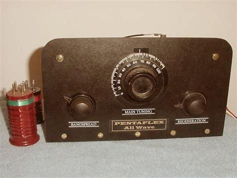 Daves Homemade Pentaflex Tube Radio Using A 6a8 In A 1930s Gernsbach