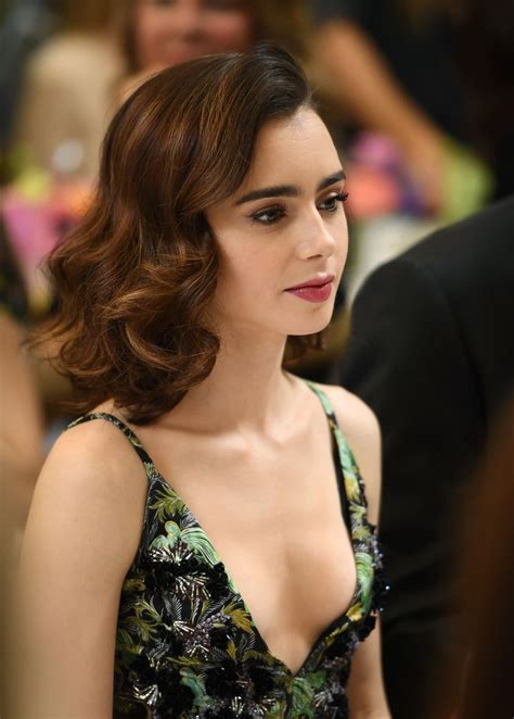 “lily Collins ” Lily Collins Hair Lily Collins Style Hairstyle
