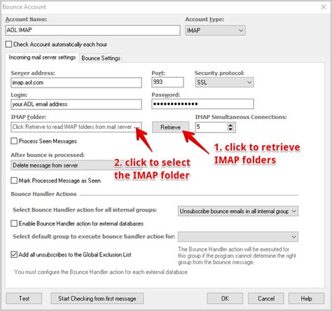 How To Use Aol Email Settings In Easymail7 ⋆ Glocksoft Kb