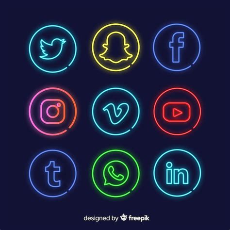 Social Media Logo Collection Vector Free Download