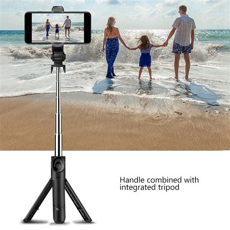 Adjustable Remote Selfie Stick Tripod Stand Holder Foldable For Samsung