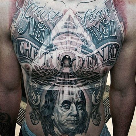 It denotes unity, freedom and liberty, which are the ideals of americans. American money themed large colored whole chest and belly ...