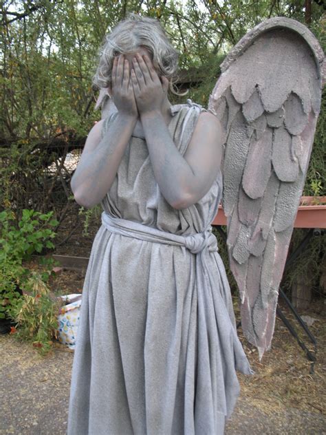 Weeping Angel Costume Hween 08 By Roselovesthedoctor On Deviantart
