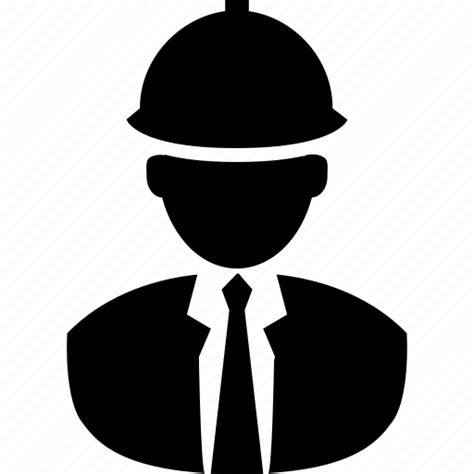 Architector Construction Developer Engineer Worker Icon