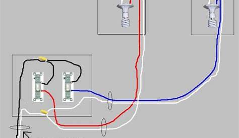 Wiring Two Lights In One Box With Two Switches - Electrical - DIY
