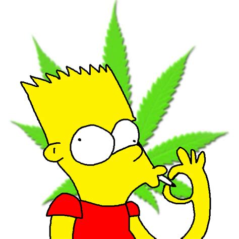 Bart Simpson Smoking Weed By Bartsimpsonfan2015 On Deviantart