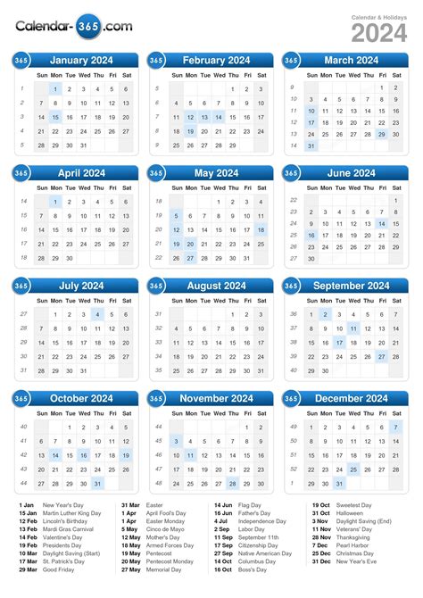 2024 Monthly Calendar Template Free Printable Templates 2024 Calendar