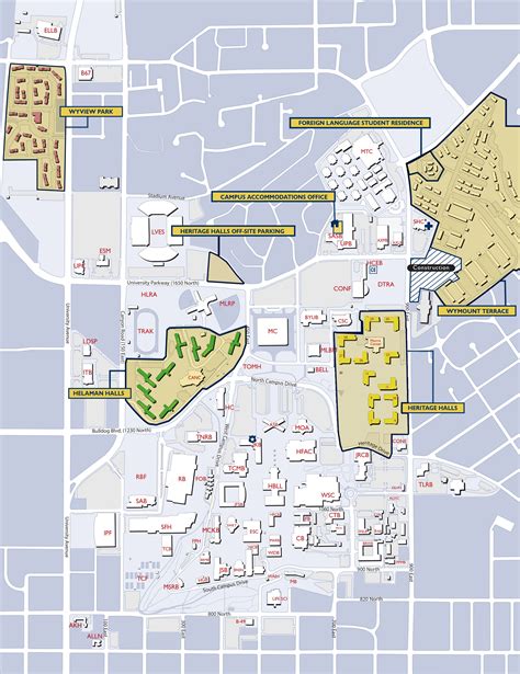 University Of Idaho Campus Map Maps Catalog Online