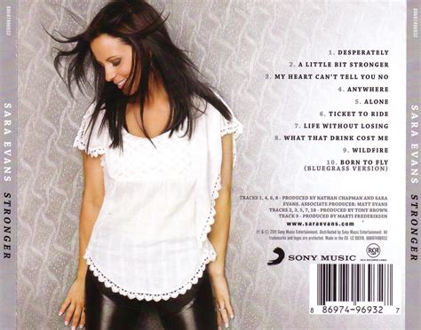 Sara Evans Stronger Coversblogcd