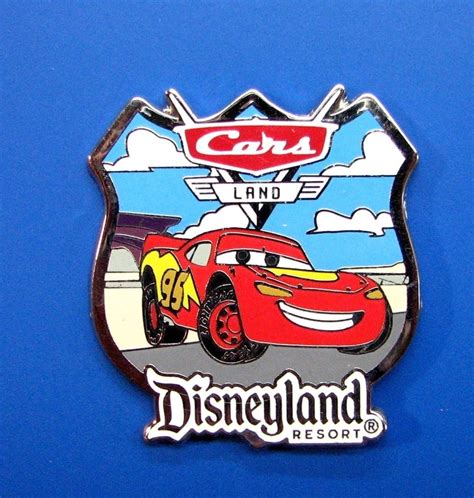 Disney Pin Cars Land Disneyland Travel Collection Lightning Mcqueen
