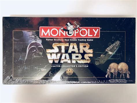 Hasbro Monopoly 1997 Star Wars Monopoly Limited Collectors 20th