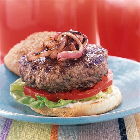 Beef Burger Recipe Beef Teriyaki Burgers Recipe Taste Of Home