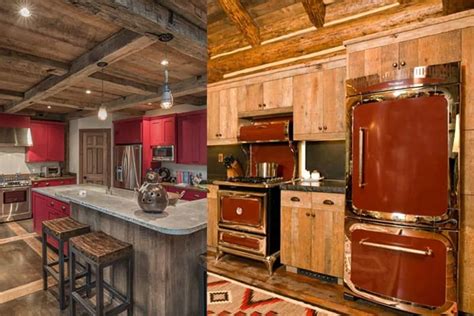 5 Rustic Red Kitchens Cowgirl Magazine