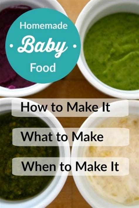 How To Make Homemade Baby Food A Beginners Guide Wehavekids