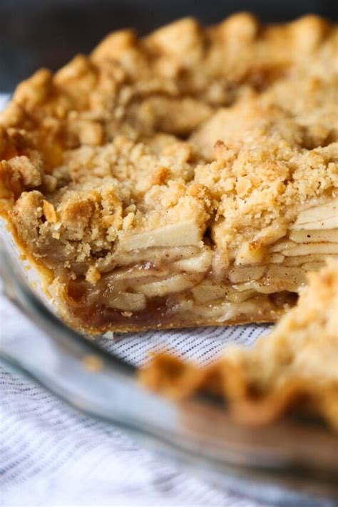 Chai Spiced Apple Pie Recipe Homemade Apple Crumble Pie