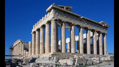 Iktinos And Kallikrates The Parthenon 447 432 Bce Youtube