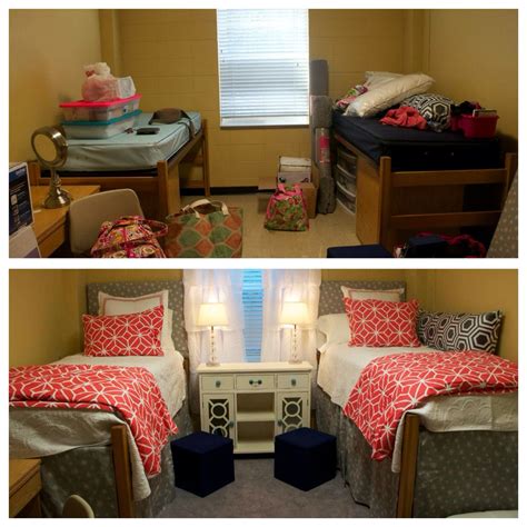 My Ole Miss Martin Hall Dorm Room Before And After Decoration 2014 Dorm Room Decor Dorm