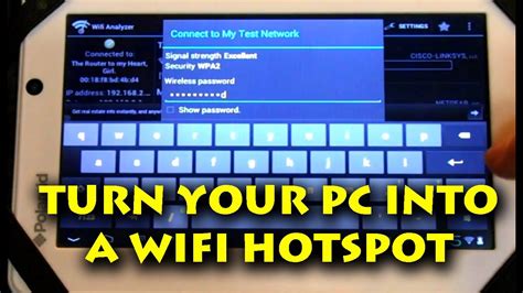 Turn Your Pc Into A Wifi Hotspot Ask A Tech Youtube