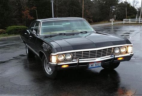 Deans Black 1967 Chevrolet Impala From Supernatural Aka The