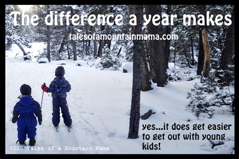 The Difference A Year Makes Tales Of A Mountain Mama