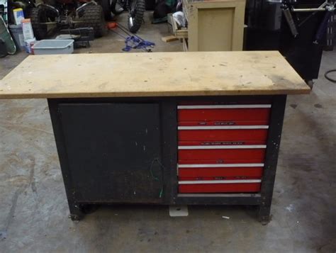 Craftsman Workbench With Pegboard And Drawers Warehouse Of Ideas
