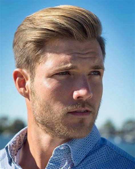 45 Good Hairstyles For Blonde Men To Look Handsome Fashiondioxide Men Blonde Hair Blonde