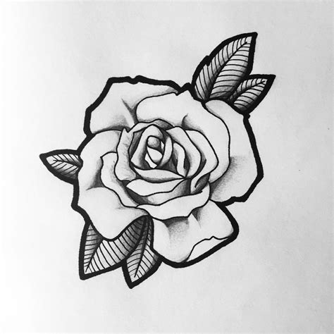 rose tattoo drawing designs at explore collection of rose tattoo drawing