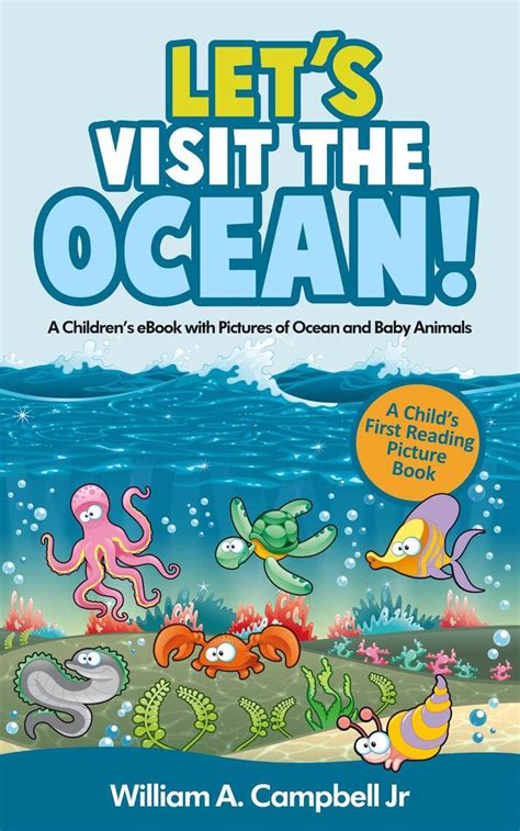 Lets Visit The Ocean A Childrens Ebook With Pictures Of Ocean
