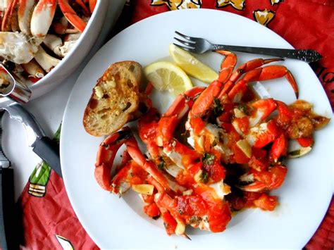 Spicy Tomato Garlic Crab Legs Proud Italian Cook