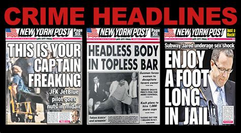 Worst New York Post Headlines 37 Best History The Good The Bad And The Unusual Images