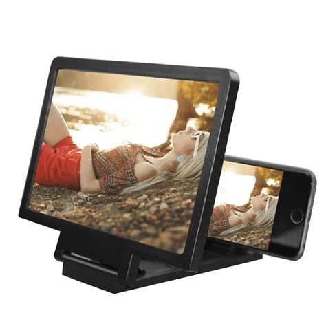 3d Video Screen Amplifier Folding Enlarged Expander Stand Mobile Phone