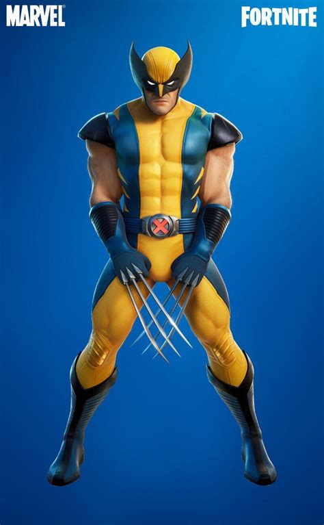 Artstation Fortnite Wolverine Skin Both Variants Justin Holt Marvel Superhero Posters