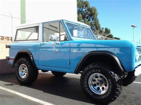 Sell Used 1968 Ford Bronco 4x4 V8 50 Manual Trans Good Condition In
