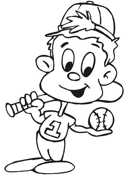 The framing of your art print or canvas artwork item is sort of as important as the print itself. Free Printable Baseball Coloring Pages for Kids - Best ...