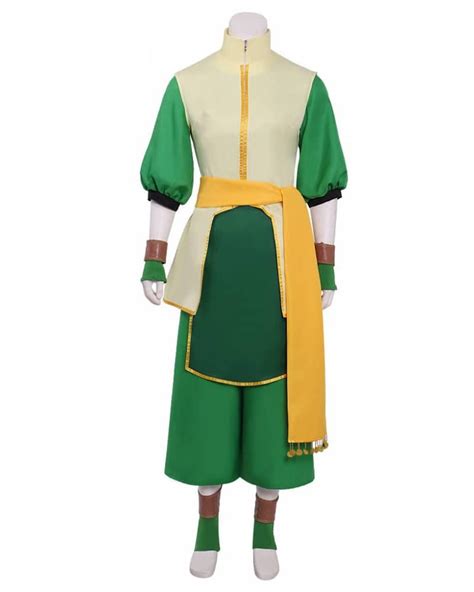 The Last Airbender New Toph Beifong Costume Anime The Last Airbender