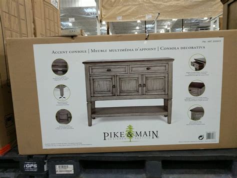 The great state of maine conjures visions of rocky coastline, unspoiled forests, and moose strolling across country lanes. Pike & Main Accent Console | Costco97.com