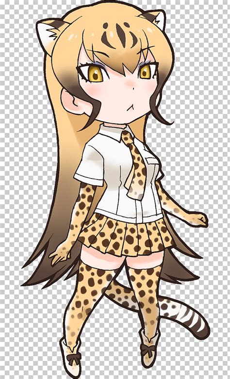 Chibi Anime Tiger Girl