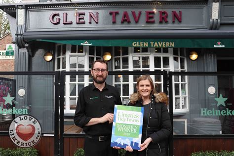Limerick City Tidy Towns 2019 April Award Goes To The Glen Tavern