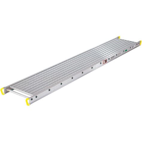 Shop Werner 12 Ft X 4 In X 24 In Aluminum Scaffold Stage At