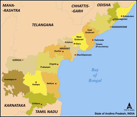 List Of Districts In Andhra Pradesh Wikipedia