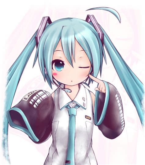 Akino Coto Hatsune Miku Vocaloid Highres 1girl Aqua Eyes Aqua