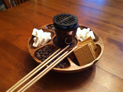 Did you scroll all this way to get facts about pu pu platter? Indoor s'mores on a pu pu platter I picked up in Chinatown ...