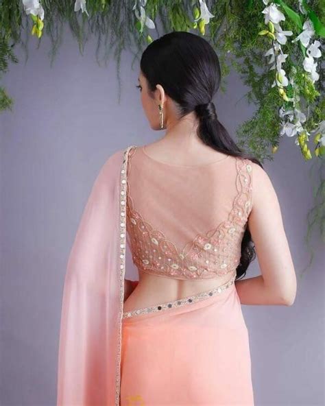 Fancy Saree Blouse Back Neck Designs For Indian Women K Fashion My
