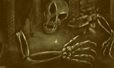 Terraria Skeletron By Blacksmithowy Terrarium Art Fan Art