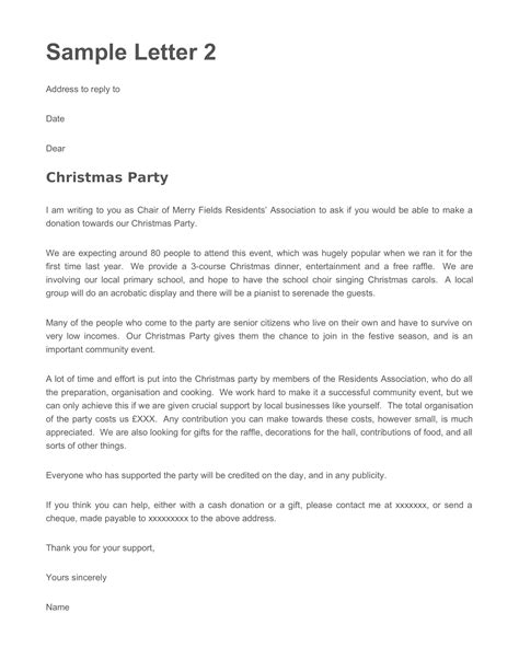 Free Printable Donation Request Letter [Word, Excel, PDF] Nonprofit