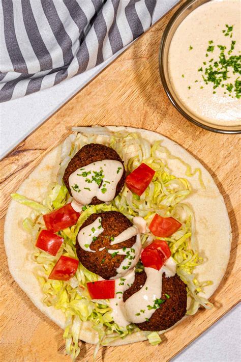 Easy Vegan Falafel Recipe With Tahini Sauce Dances With Knives