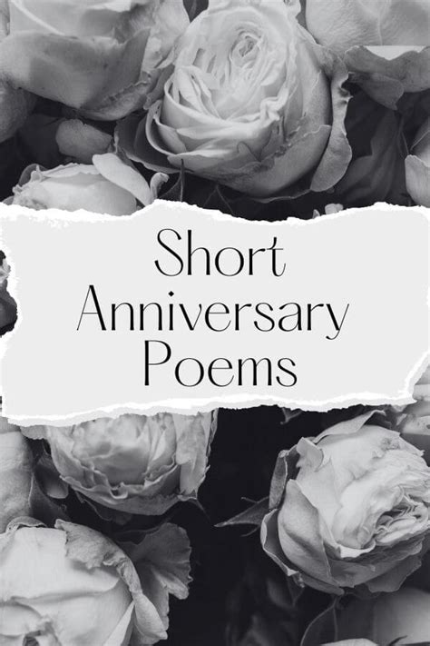 Beautiful Short Anniversary Poems And Make Your Partner In Love Again