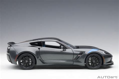 Chevrolet Corvette C7 Grand Sport Watkins Glen Grey Metallic Autoart