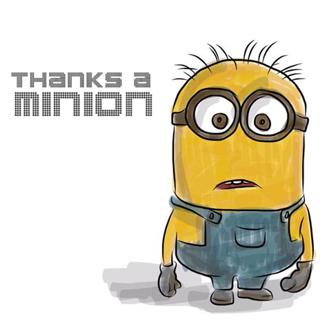 Download High Quality Minion Clipart Thank You Transparent Png Images