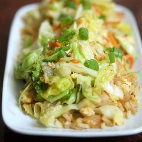 Cabbage Fried Rice Recipe Phoebe Lapine